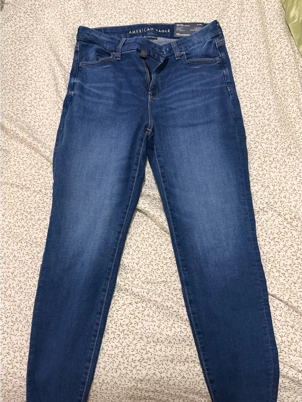 American Eagle Outfitters Women's Medium Blue Skinny Jeans